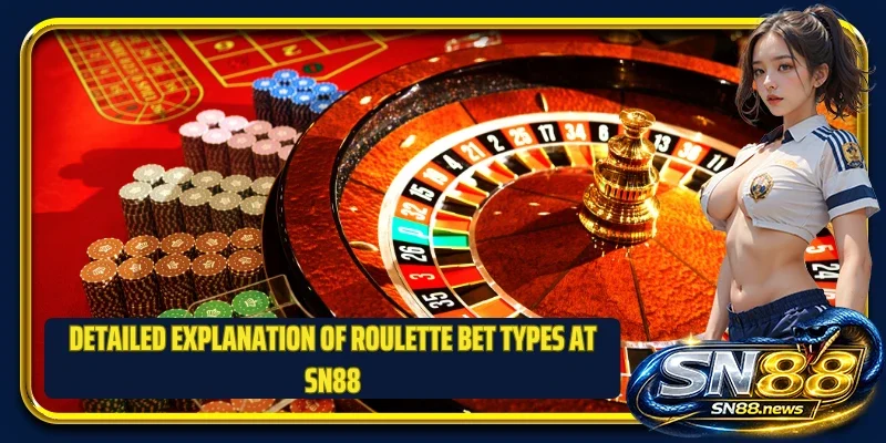 Detailed explanation of roulette bet types at SN88