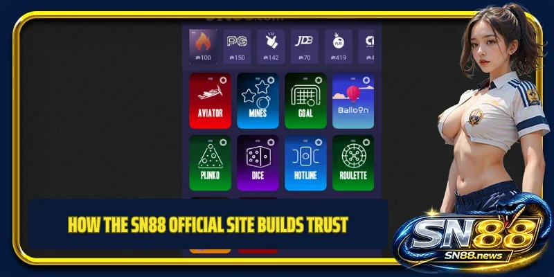 How the SN88 official site builds trust