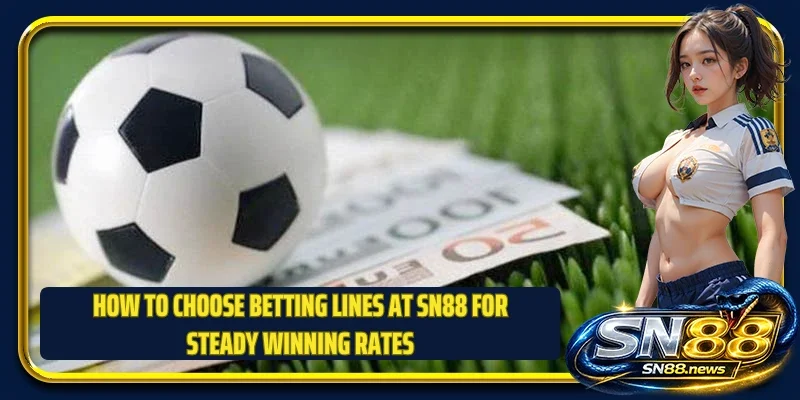 How to choose betting lines at SN88 for steady winning rates