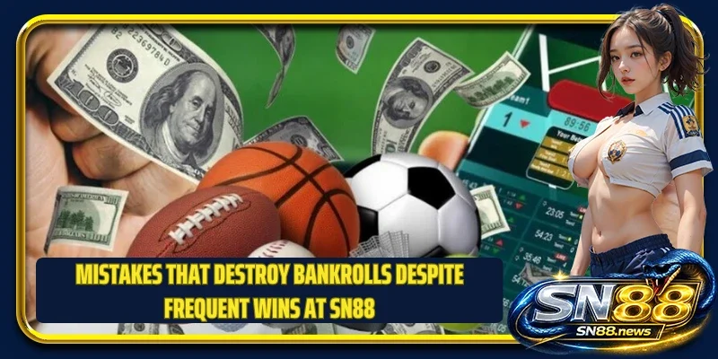 Mistakes that destroy bankrolls despite frequent wins at SN88
