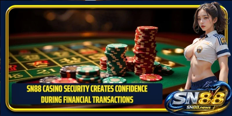 SN88 casino security creates confidence during financial transactions