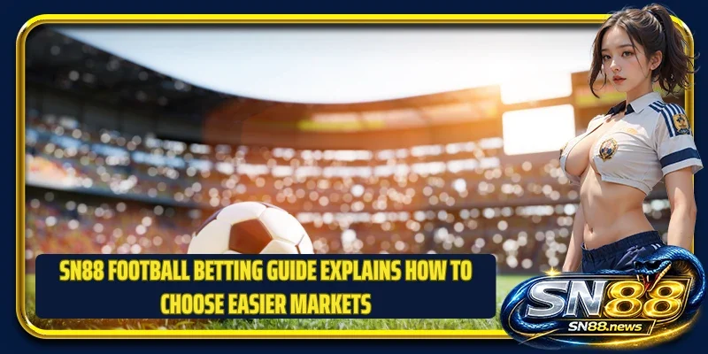 SN88 football betting guide explains how to choose easier markets