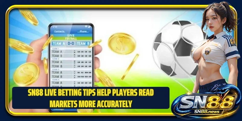 SN88 live betting tips help players read markets more accurately