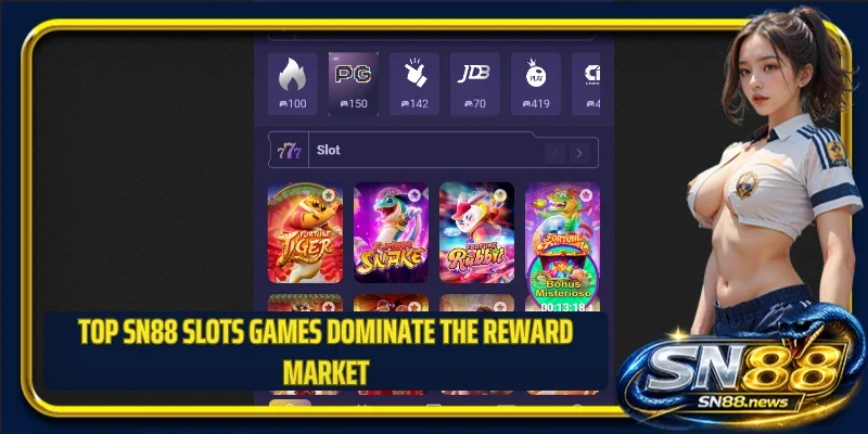 Top SN88 slots games dominate the reward market