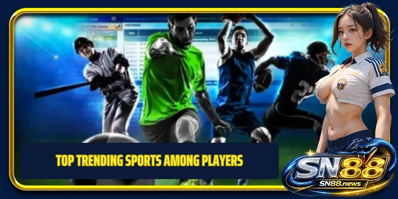 Top trending sports among players