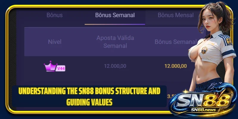 Understanding the SN88 bonus structure and guiding values
