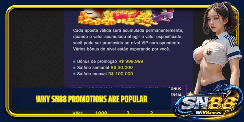 Why SN88 promotions are popular