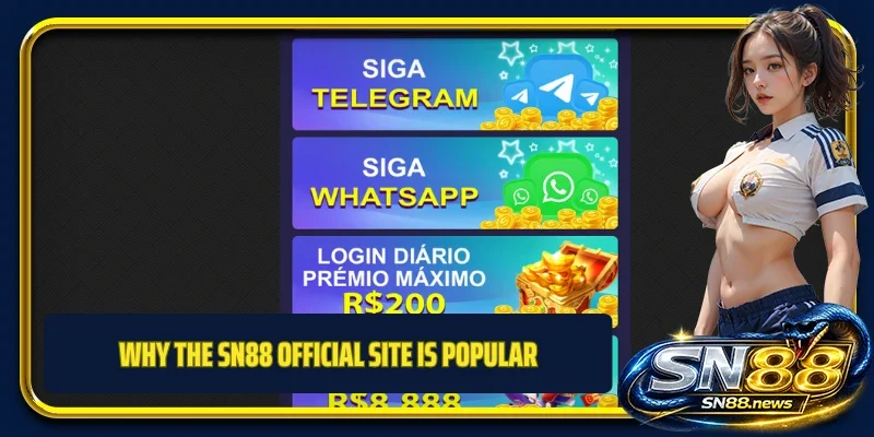 Why the SN88 official site is popular